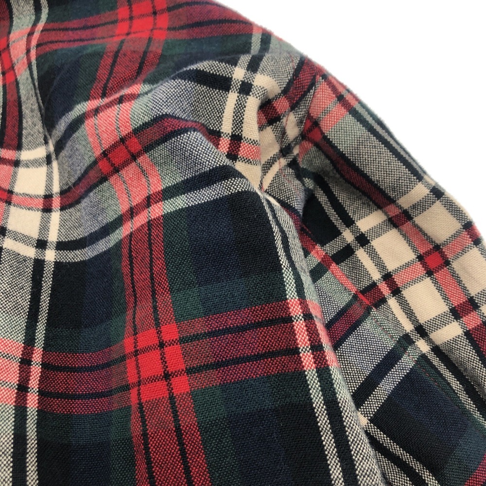Ralph Lauren Womens Flannel Shirt Button Up Multicolored Red Green Blue Size 8 - Picture 12 of 16